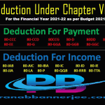 Chapter VI-A Deductions